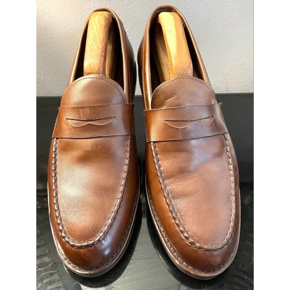 Allen Edmonds Port Washington Nomad Penny Loafers Leather Men’s Shoes Size 11 M